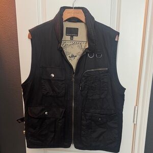 Banana Republic Men's Dark Utility Vest